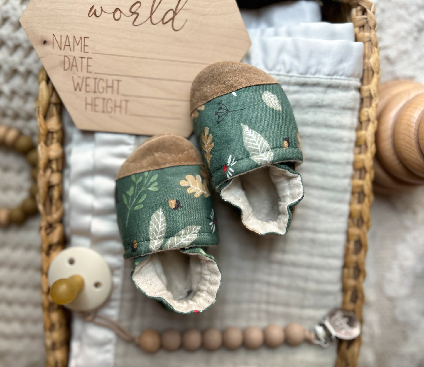 acorns soft soled baby shoes